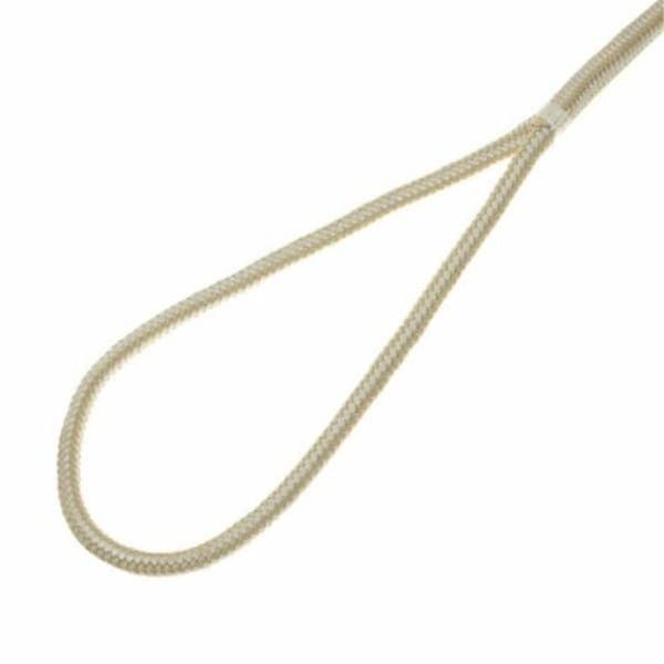 Strike3 0.5 in. x 15 ft. Duble Braid Gold & White Dock Line with 12 in. Eye ST2966878 - main